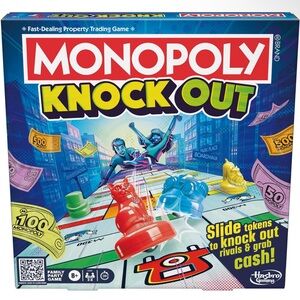 Hasbro Monopoly Knock Out Game - NEW